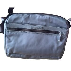 Hedgren Eye Medium RFID Crossbody Bag Gray Pockets Travel Organizer